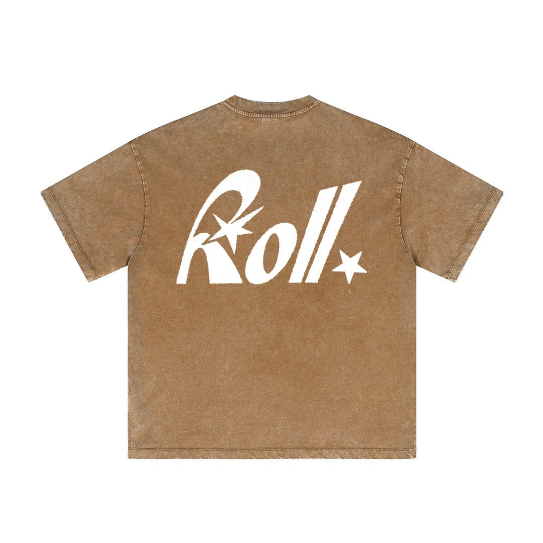 ROLL - J | 水洗T恤 - SMOKEDOG