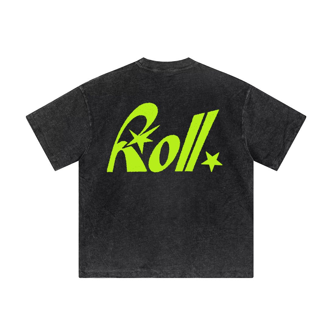 ROLL - J | 水洗T恤 - SMOKEDOG