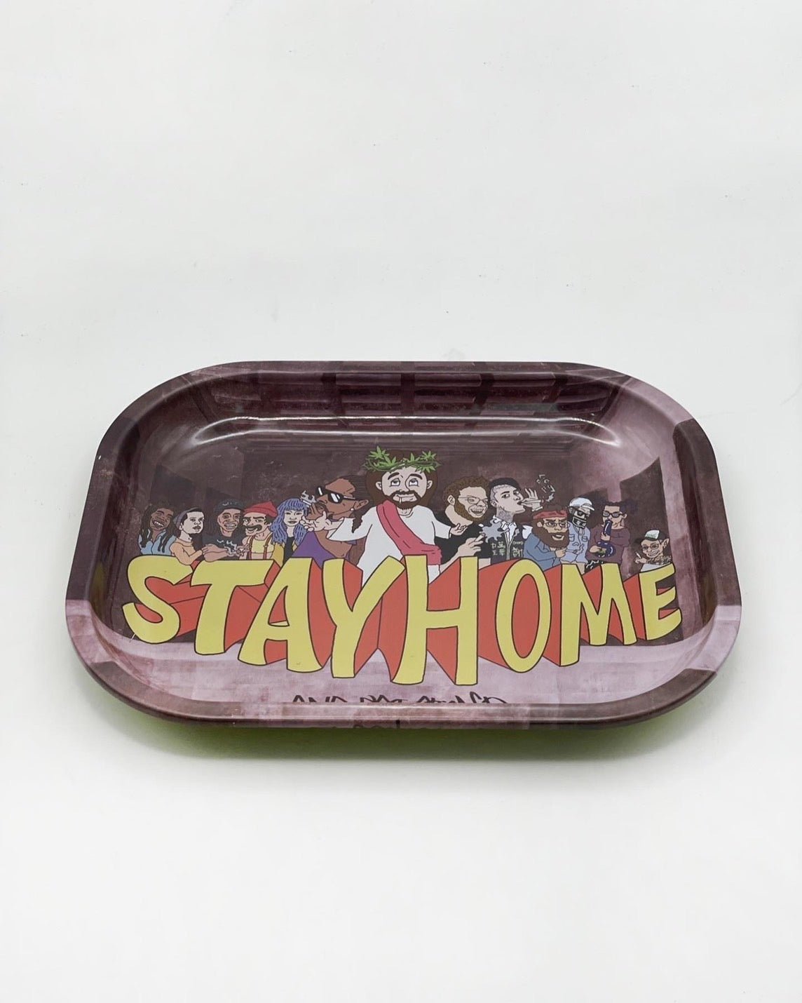 「 STAYHOME」捲菸盤 - SMOKEDOG